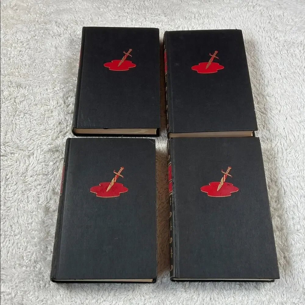 Lot of 4 Books Inc Dagger Cover HC books - Hanging Judge, Lady‎ Forgot, Climax